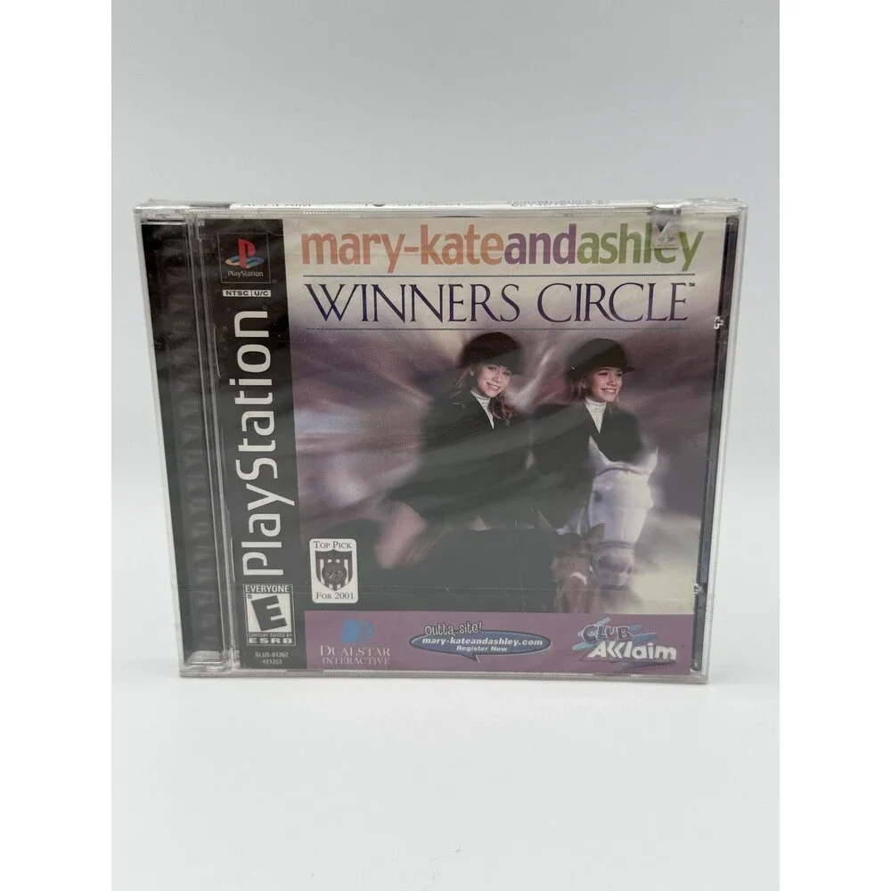 SEALED Mary-Kate And Ashley Winners Circle Sony PlayStation 1 PS1 Game NEW